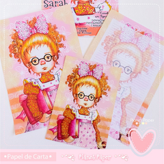 02 Papéis de Carta, Capa Dura e Cartão Postal - Sarah Kay - comprar online