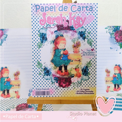 Papéis de Carta Sarah Kay (Capa, 05 Papéis Diferenciados)