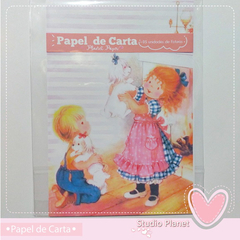 Papel De Carta Menina E Menino Vintage (05 Papéis) na internet