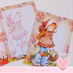Capa Dura e 02 Papéis de Carta - Sarah Kay - comprar online