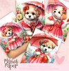 Papéis de Carta Cachorrinhas (4 Modelos) - comprar online