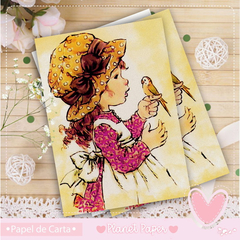 Imagem do 9 Papéis de carta Sarah Kay (Vintage) Diferenciados