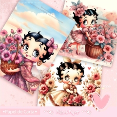 Papéis de Carta Betty Boop (7 Modelos com frases) - comprar online