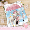 Papel De Carta Coelhinhos (04 Papéis)