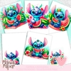 Papéis de Carta Stitch (6 Modelos)
