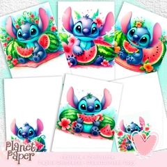 Papéis de Carta Stitch (6 Modelos)