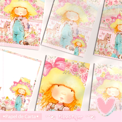 Papel de Carta Sarah Kay (8 Papéis diferenciados) - comprar online