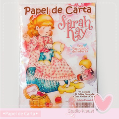 Papéis de Carta Sarah Kay (Capa e 04 Papéis) na internet