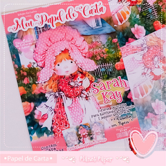 Papel de Carta Sarah Kay (03 Papéis e Capa alto alvura)