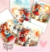 Papéis de Carta Menininha e Bichinhos (4 Modelos) - comprar online