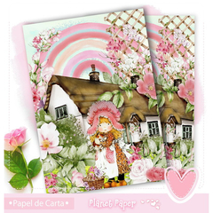 8 Papéis de Carta Sarah Kay (Diferenciados) - ♡ Editora Planet Paper ♡