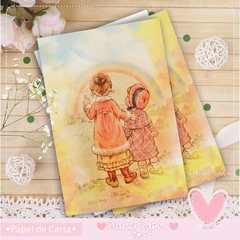 9 Papéis de carta Sarah Kay (Vintage) - ♡ Editora Planet Paper ♡