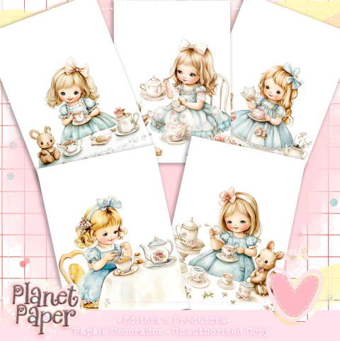Papéis de Carta Alice (5 Modelos) - comprar online