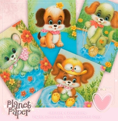 Papéis de Carta Bichinhos (4 Modelos) Coletânia Fofys - comprar online