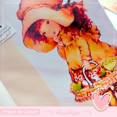 Papéis de Carta Kim Tania (4 papéis iguais e 2 Envelopes) - comprar online