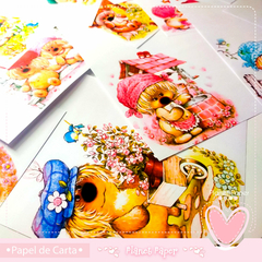 Papéis de Carta The Woofits - Os Fofinhos (Capa e 12 Modelos) - ♡ Editora Planet Paper ♡