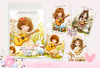Papéis de Carta Antonella - 4 Modelos (Coleção Saudade Ilustrada) - comprar online
