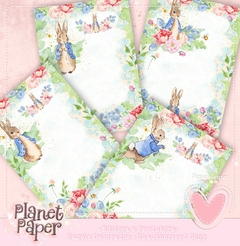Papéis de Carta Peter Rabbit (4 Modelos)