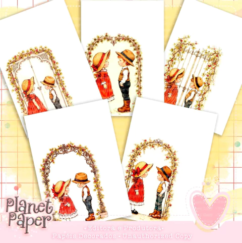 Papéis de Carta Sarinha Collections (5 Modelos) - comprar online