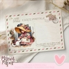 Postcard Menininha e Gatinho - comprar online