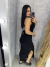 VESTIDO LONGO AMARRAÇÃO - Rosa Chic Store