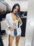 BLAZER SOCIAL ALFAIATARIA (BRANCO) - Rosa Chic Store