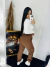 CALÇA MOLETOM CARGO MARIA GUEIXA - Rosa Chic Store