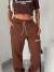 CALÇA MOLETOM CARGO MARIA GUEIXA - comprar online