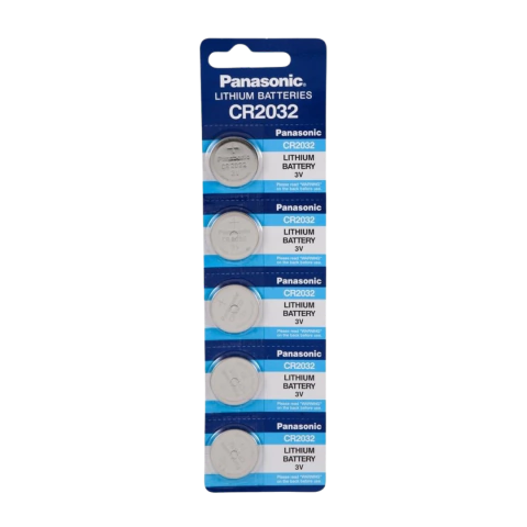 Bateria Pilha CR2032 - Panasonic - Unidade ou Cartela