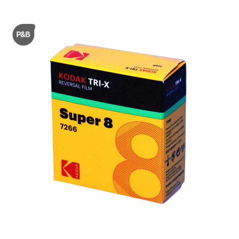 Filme Super 8 - Kodak TRI-X B&W/7266 50ft