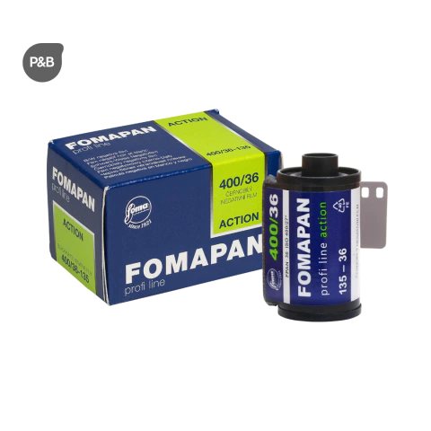 Filme FOMA Fomapan Action 400 P&B 35mm - comprar online