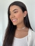 Choker feminina fita laminada prata 925 - comprar online