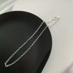 Pulseira corrente elo português fina - comprar online