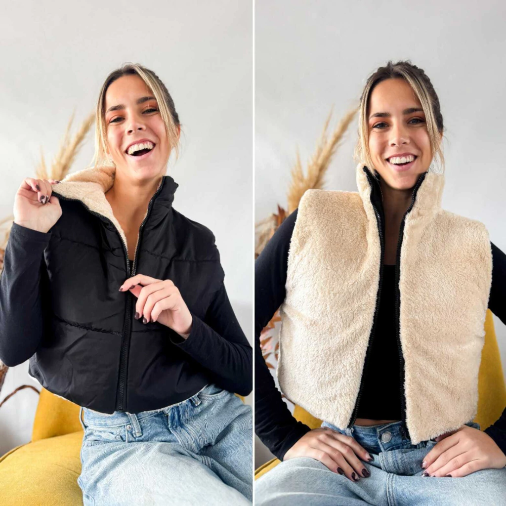 CHALECO PUFFER REVERSIBLE VENETO