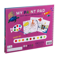 Cuaderno para pintar - Mar en internet