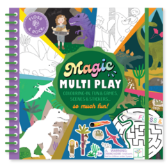 Libreta Reutilizable Multi actividades, Dinosaurios