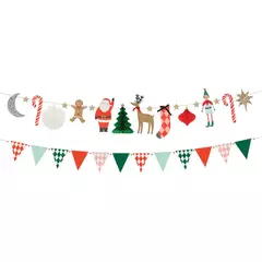Guirnalda de personajes navideños - COCONINI