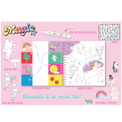 Libreta Reutilizable Multi actividades, Hadas y Arcoíris en internet