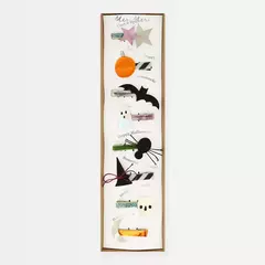 Pinzas para cabello con personajes de Halloween