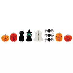 Personajes de Halloween en forma de panal en internet