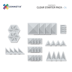 34 Piece Clear Starter Pack - tienda en línea