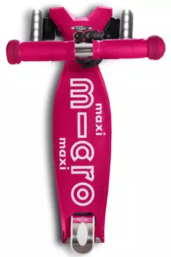 Scooter Maxi Micro Deluxe LED Rosa en internet