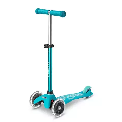 Scooter Mini Micro Deluxe LED Azul