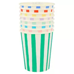 Vasos Mixed Stripe en internet