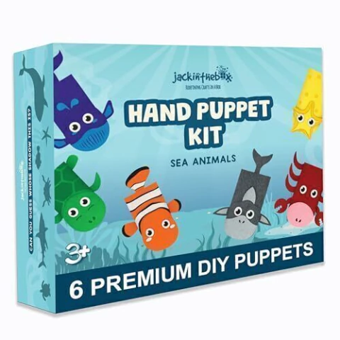 Kit para hacer Títeres - Animales marinos - comprar en línea