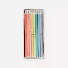 Velas Rayadas Mixtas