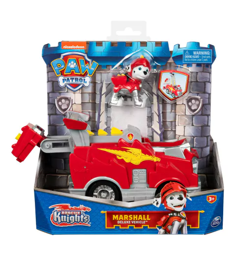 Paw Patrol - Rescue Knights Marshall Deluxe Vehicle