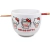 Hello Kitty x Nissin Tazón de Cerámica con palillos - comprar en línea