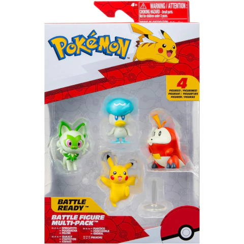 Pokemon Battle Figure Multi-Pack Paldea Set de 4