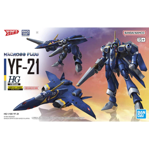 Macross - YF-21 HG 1/100) Model Kit - comprar en línea